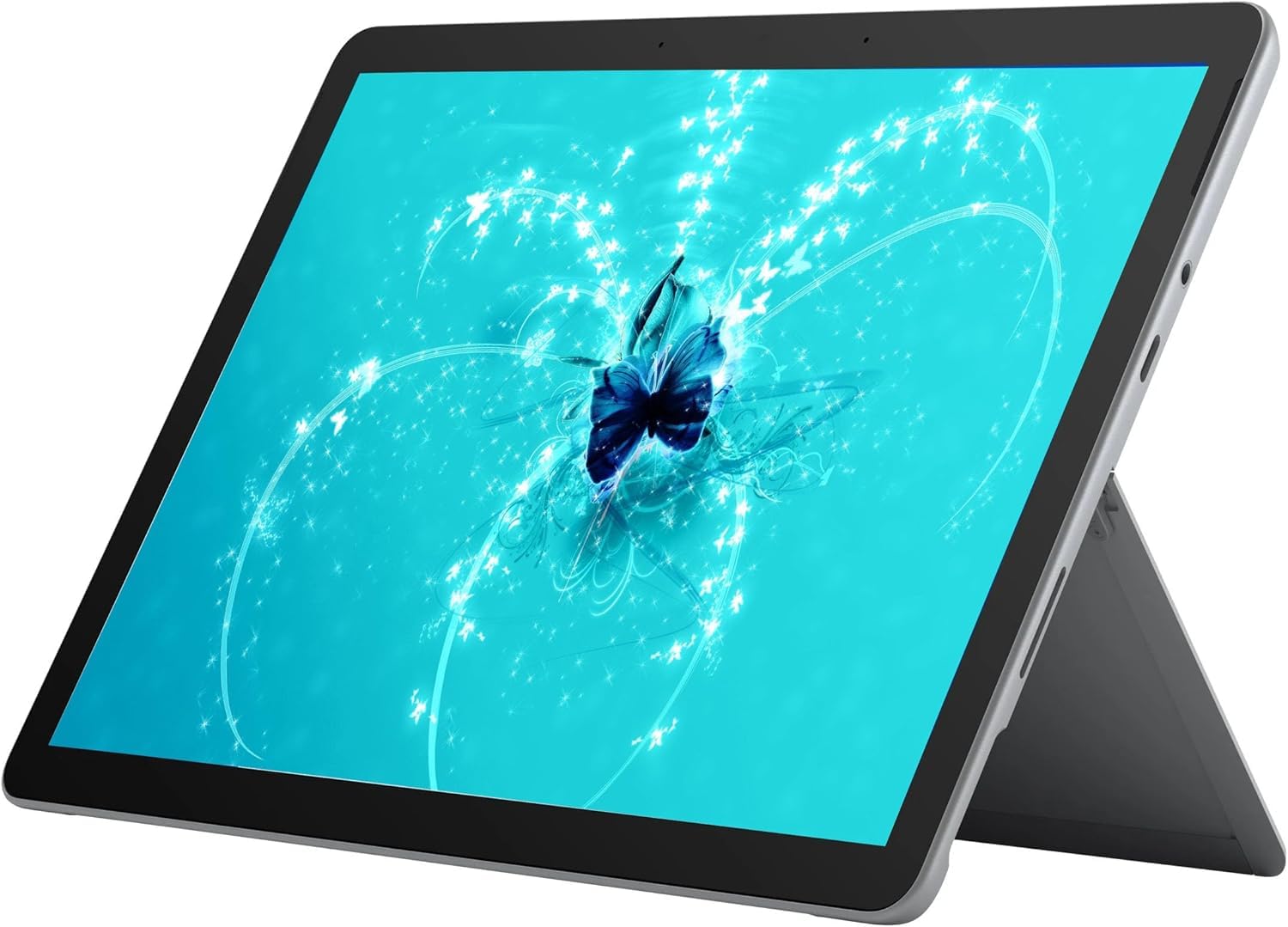 Microsoft Surface Go 2 Tablet PC Portatile Touchscreen, Display FHD 10,5" (1920x1080), Intel Pentium 4425Y, 4 GB di RAM, 64 GB di SSD, USB 3.0, Tastiera Giapponese, Win11 Pro (Ricondizionato)