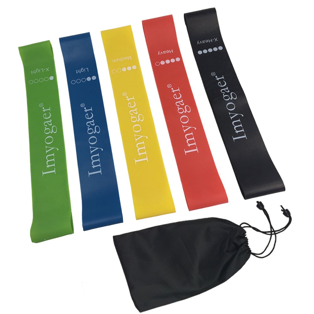 Pipestation Lot De 5 Bandes De Résistance Avec 5 Niveaux Et Sac De