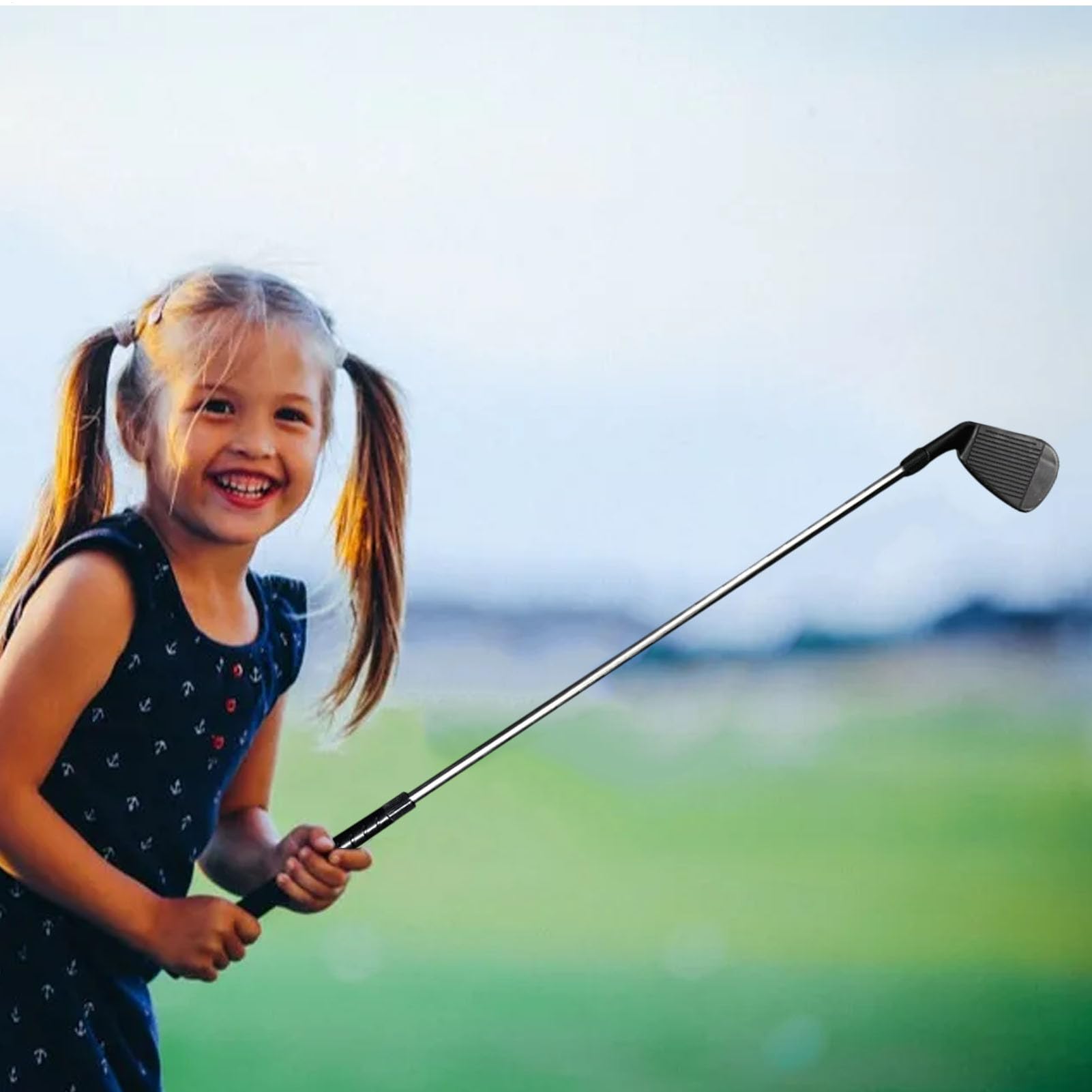 Golf-Putter Abnehmbares Golfschläger-Set Für Kinder Leichter Edelstahl | Golf-Putter Tragbarer Putterschläger Für -Putting-Trainingszubehör