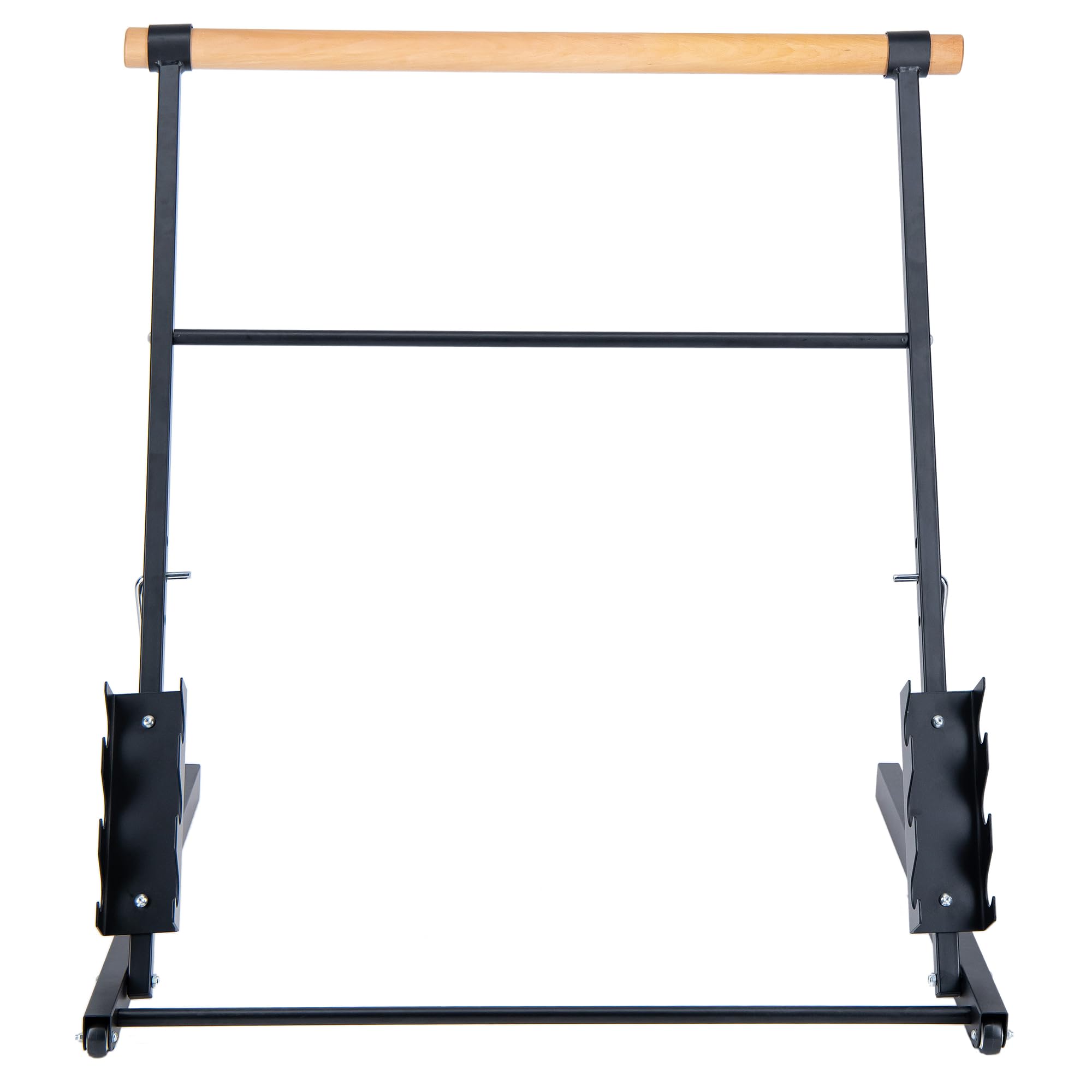 Barra de Ballet Plegable Altura Ajustable Estable Rack para Pesas Ejercicio en Casa