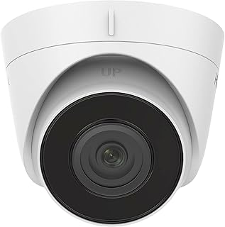 HiLook By Hikvision IPC-T280H-UF 8MP 4K Turret IP Newtwork Camera with Audio -White