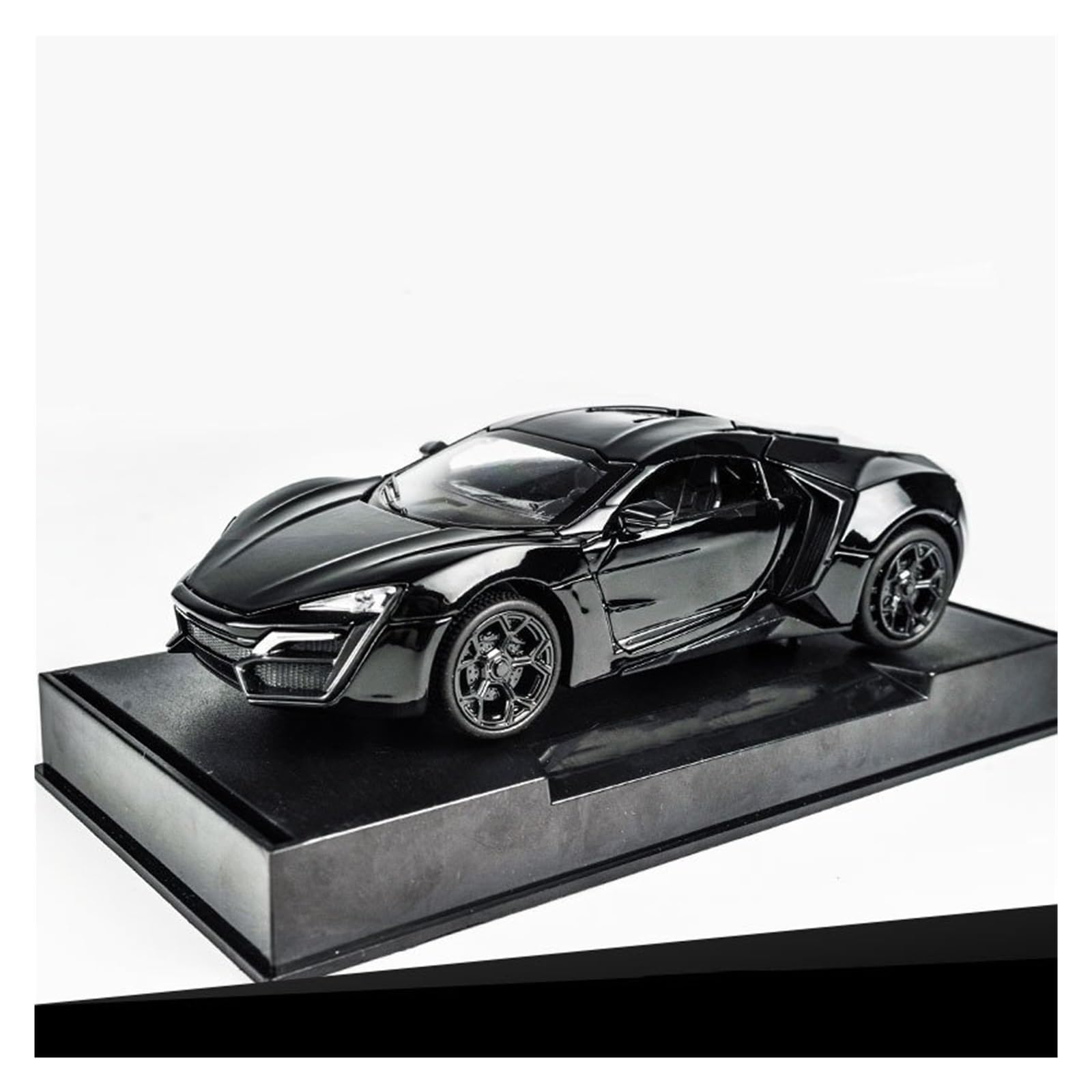 BANKOTO Diecast Car 1:32 For Supercar Alloy Diecasts Car Model Collection Collectible(Black)