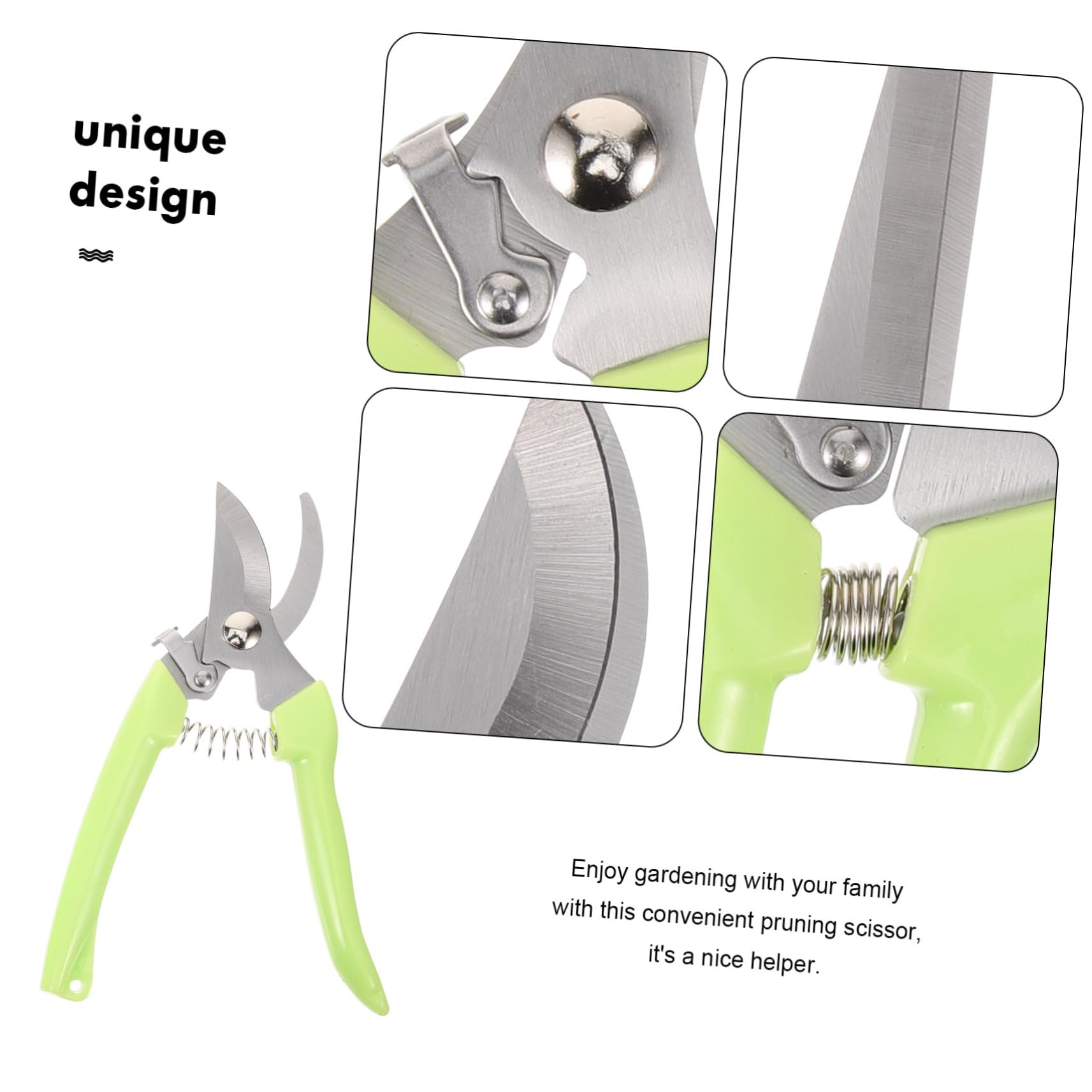 ifundom 2 Sätze Ergonomische Gartenschneider Pflanzenschneider Praktische Scheren Für Präzises Trimmen Und Schnitt Obstbäumen Für Gartenarbeiten 2 Stück * 2