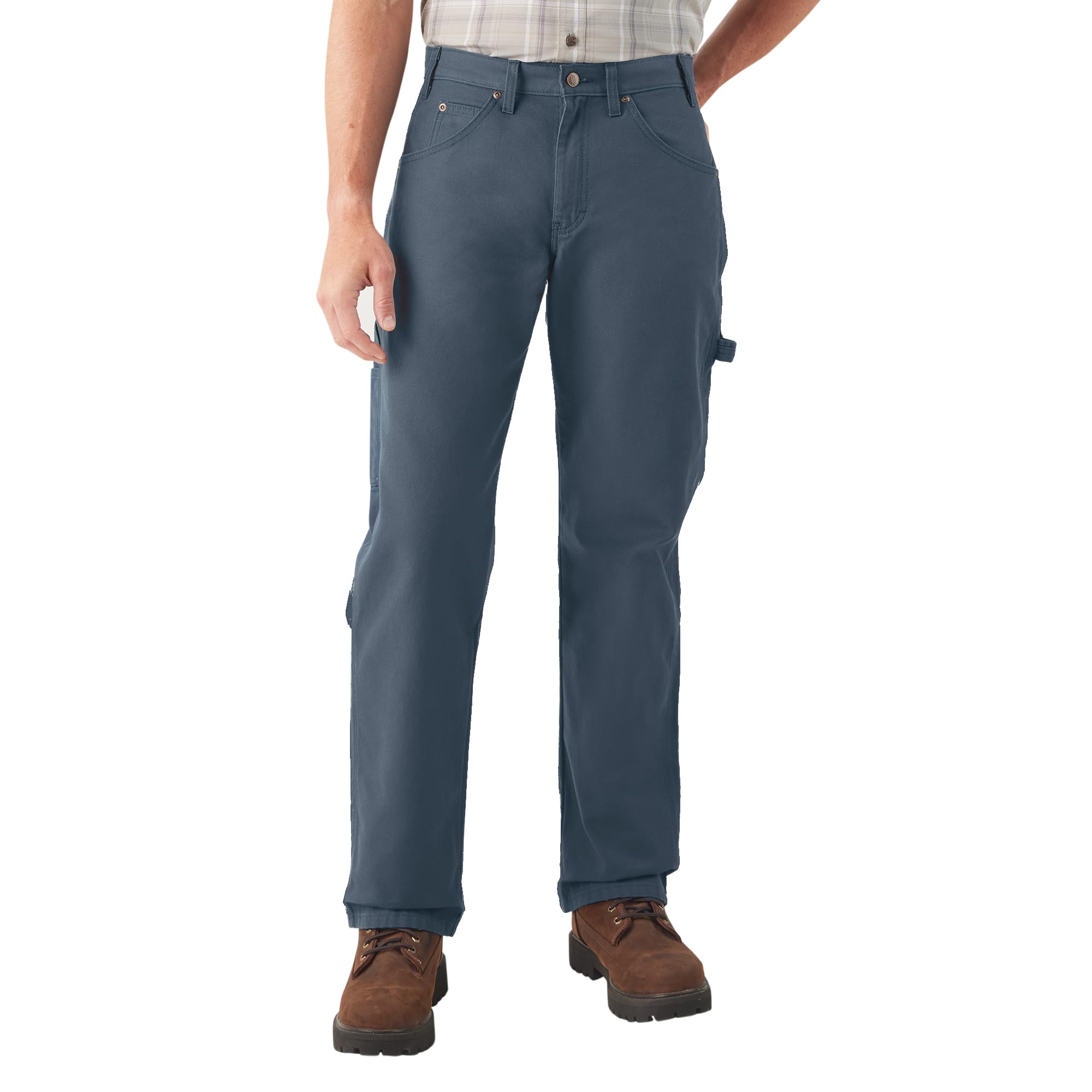 Dickies Relaxed Fit Heavyweight Duck Carpenter Pants Airforce Blue