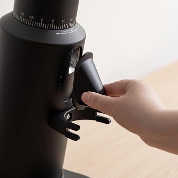 beanglass T64 Single Dosing Coffee Grinder Household 64mm Flat Burrs Coffee Grinder (Black)