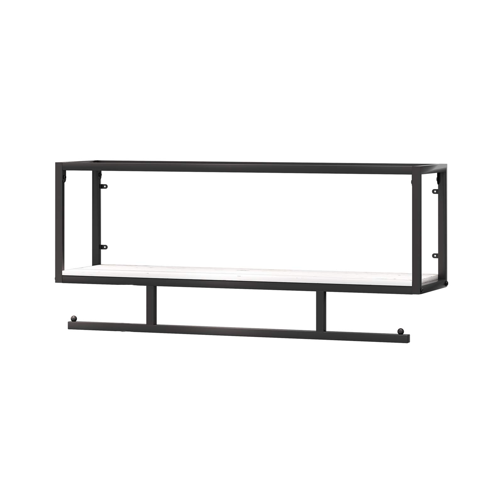 JKJZSALJ Heavy Wall-Mounted Metal Garment Rack,Commercial Clothing Store Display Rack Suspended Ceiling Hanger,Clothes Hanger Rod For Retail Stores,Clothes Rod For Boutiqu,I