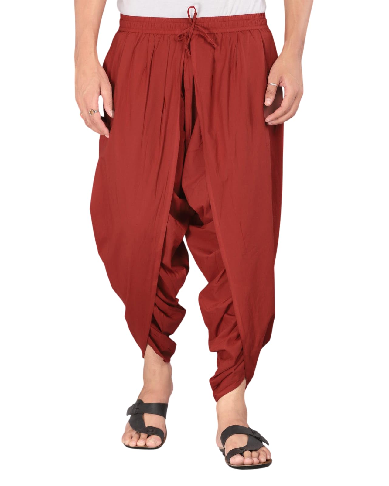 Men's Cotton Dhoti | Versatile Dhoti, Pair This With Any Kurta Or Sherwani | Traditional and Comfortable, Perfect for Weddings, Festivals, and Ceremonies, Onam-picture-20
