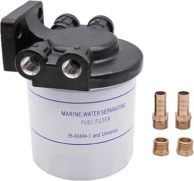 Marine Boat Spin-On Fuel Filter Water Separator Kit 35-802893Q4 802893Q4 18-7983-1 18-7848-1 Water Separating Fuel Filter Kit