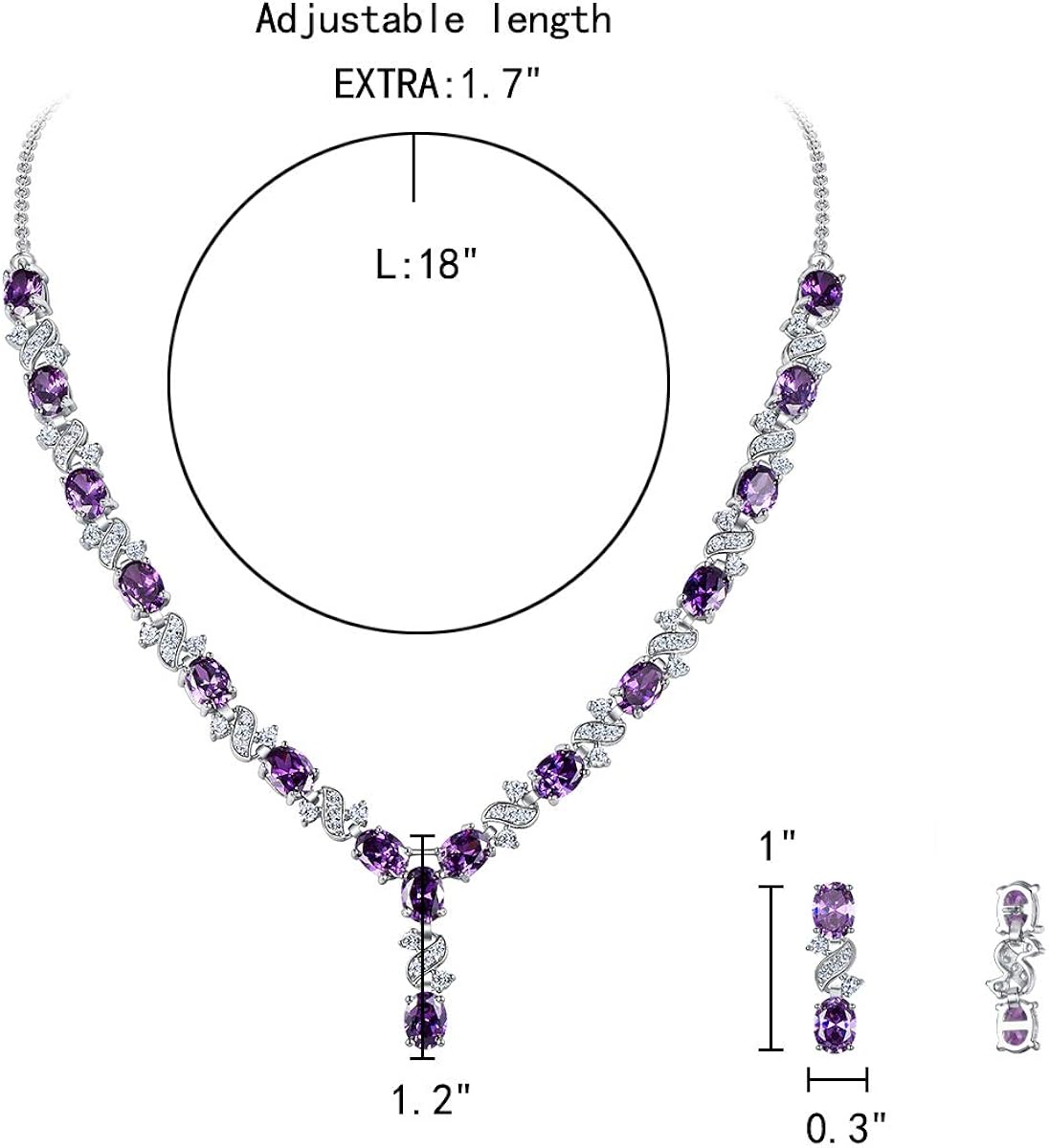 Clearine Damen Halskette & Ohrringe Set - Boho Style Mit Schmetterling & Filigran