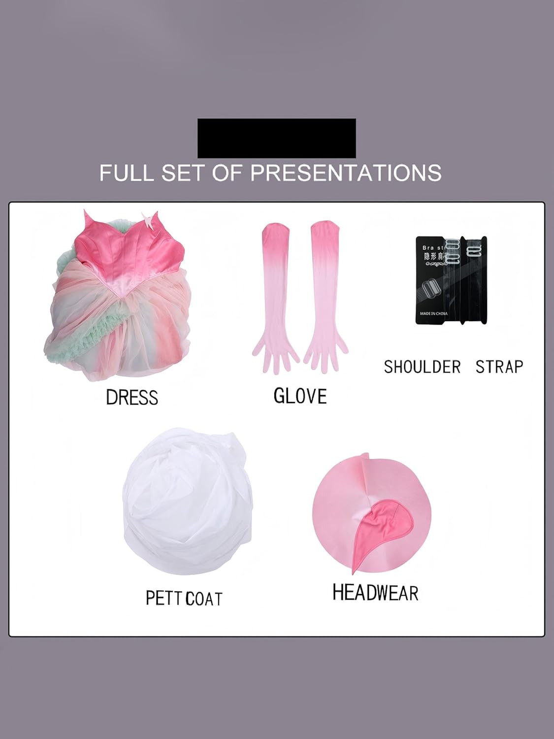 haikyuu Women Good Witch Cosplay Costume With Pannier Glove Princess Evening Prom Ball Gowns Fantasy Dress