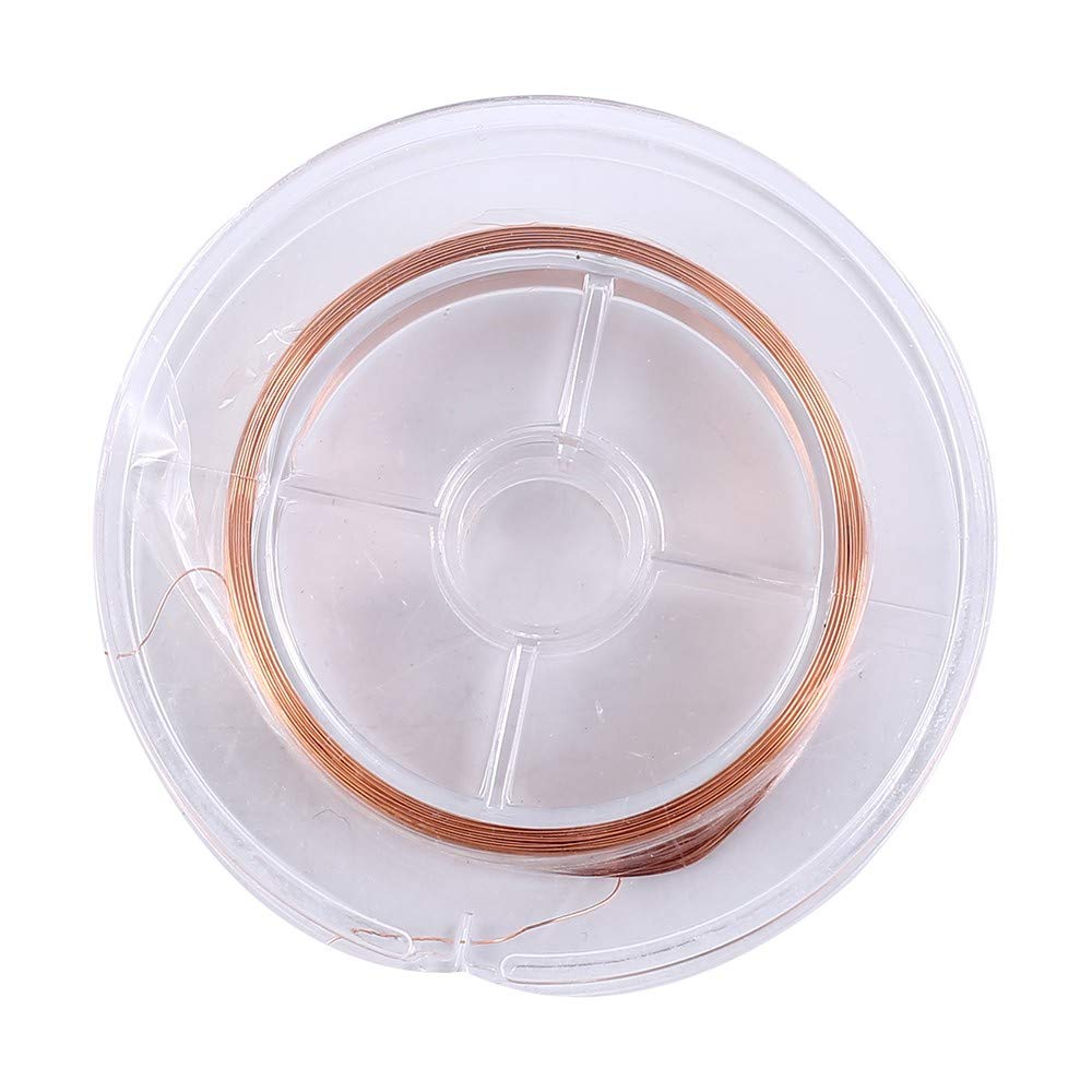 Alambre magnético 0,2 mm x 50m cobre esmaltado para inductores transformadores motor