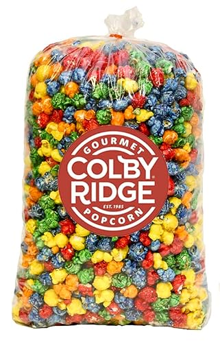 16 Gal. (256 Cups) Large Popcorn Sampler Colby Ridge Popped Popcorn