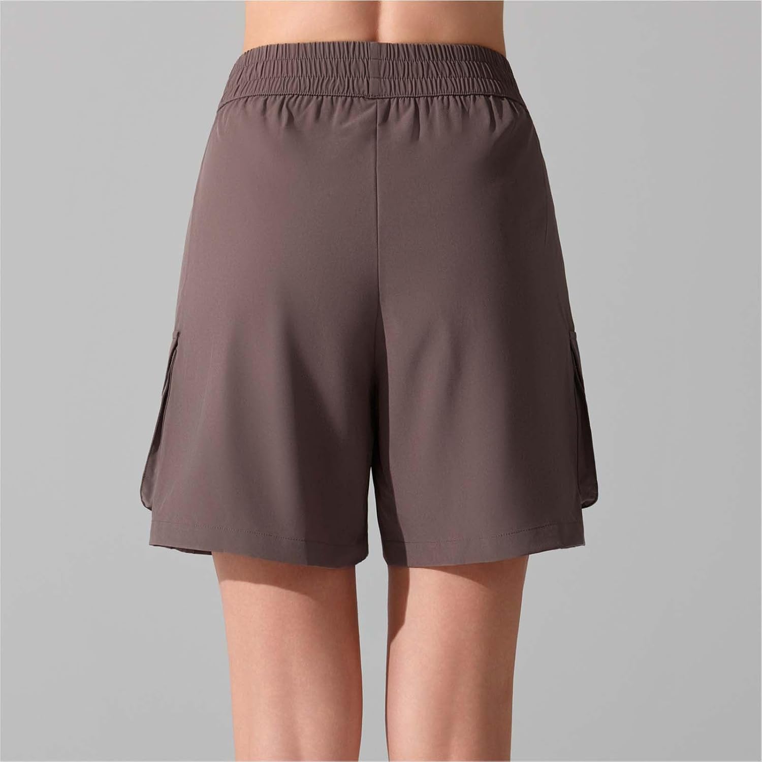 Women's Hiking Cargo Shorts Quick Dry Lightweight High Waist Athletic Golf Outdoor Summer Shorts with Pockets