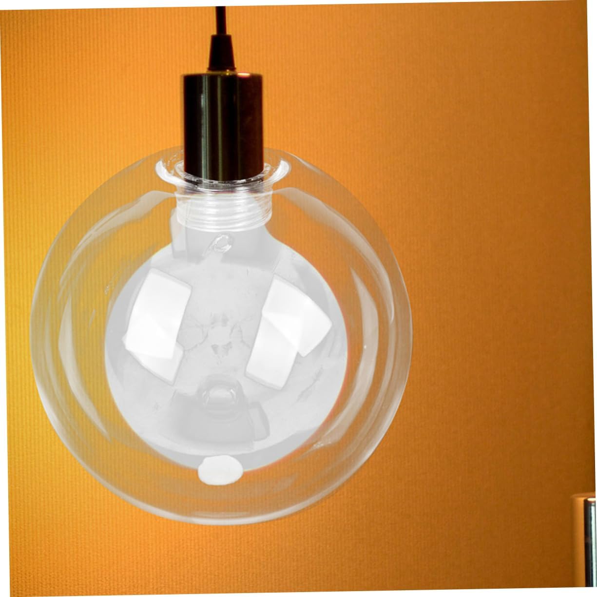 Clear Globe Lampshade Replacement Easy to Install Light Cover for Ceiling Lamps Suitable for Home Decoration Bedroom and Living Room Delicate Design