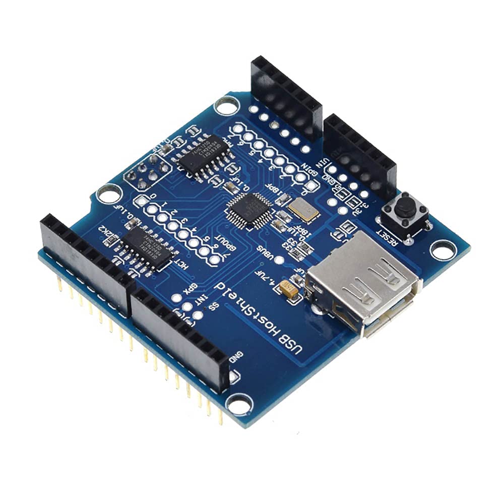 USB Host Shield for Arduino UNO MEGA ADK Compatible for Android ADK DIY Electronic Module Board