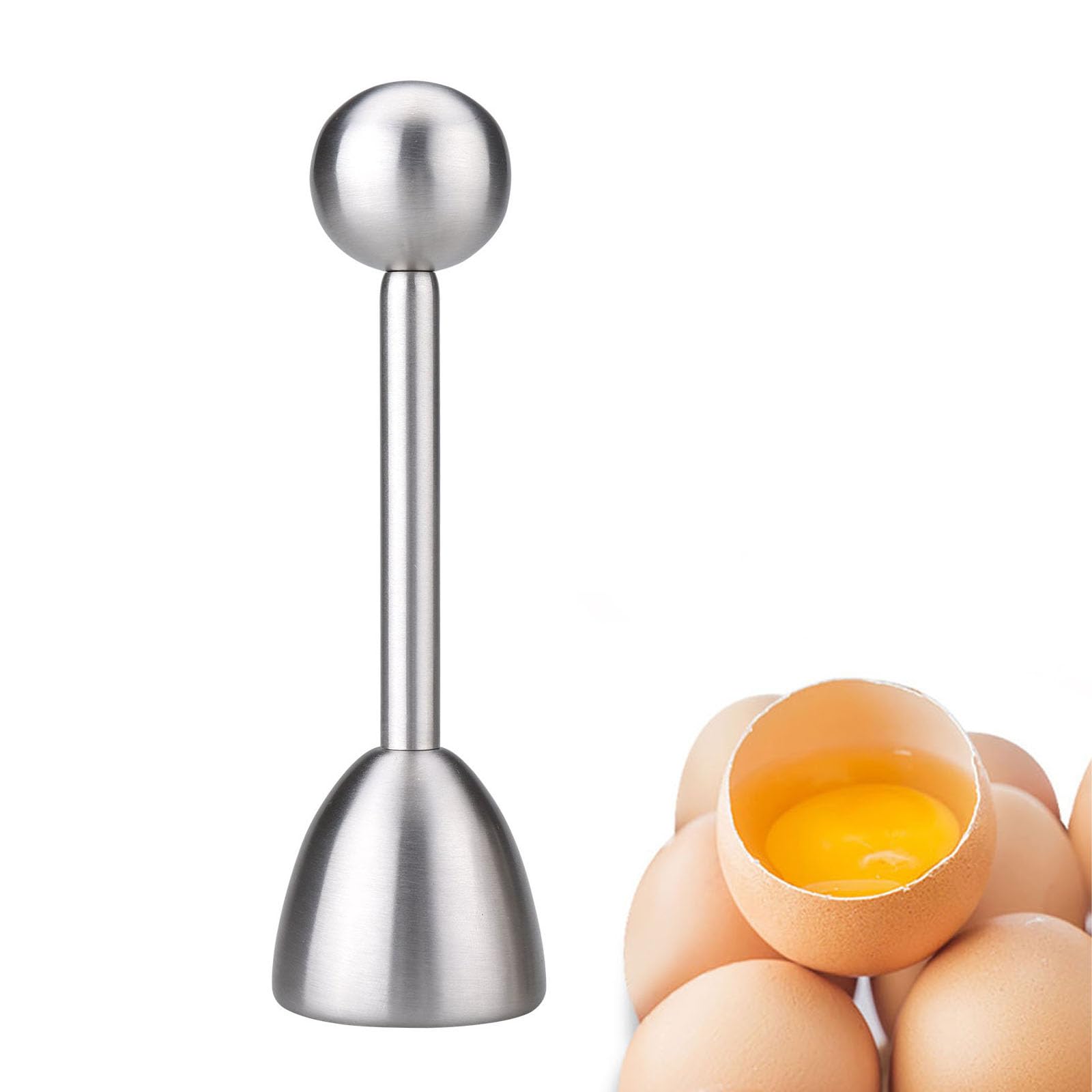 Eierköpfer 3er Set – Sollbruchstellenverursacher, Öffner & Schäler Für Gekochte Eier – Praktisch & Hygienisch