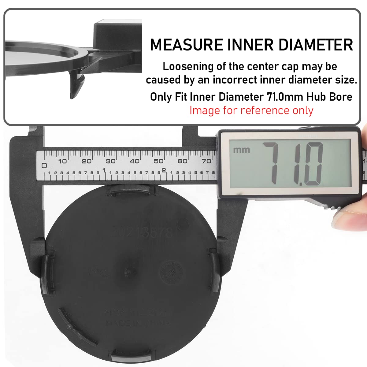 RHINOTUNING 4PCS 56 Wheel Center Caps Copatible With Subaru Rota