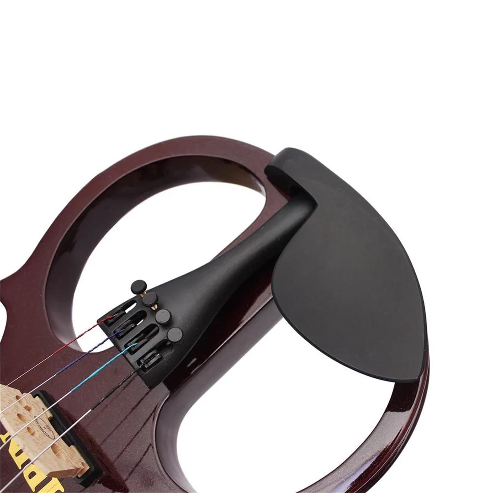 Skrzypce Elektryczne 4/4 Silent Z Klonu Z Futerałem Kablem Słuchawkowym I Akcesoriami Skrzypce Początkujących
