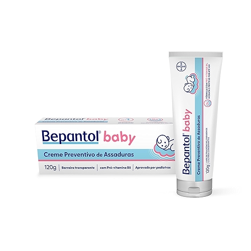 Bepantol Baby Pomada Assadura Bebe, Creme Preventivo de Assaduras, Hipoalergênica, 120g