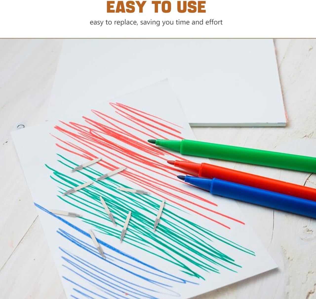 10pcs Replacement Nibs for Paint Marker Pens Fine Tip Durable and Easy to Install Compatible with Various Writing Devices for Detailed Work and Versatile Use
