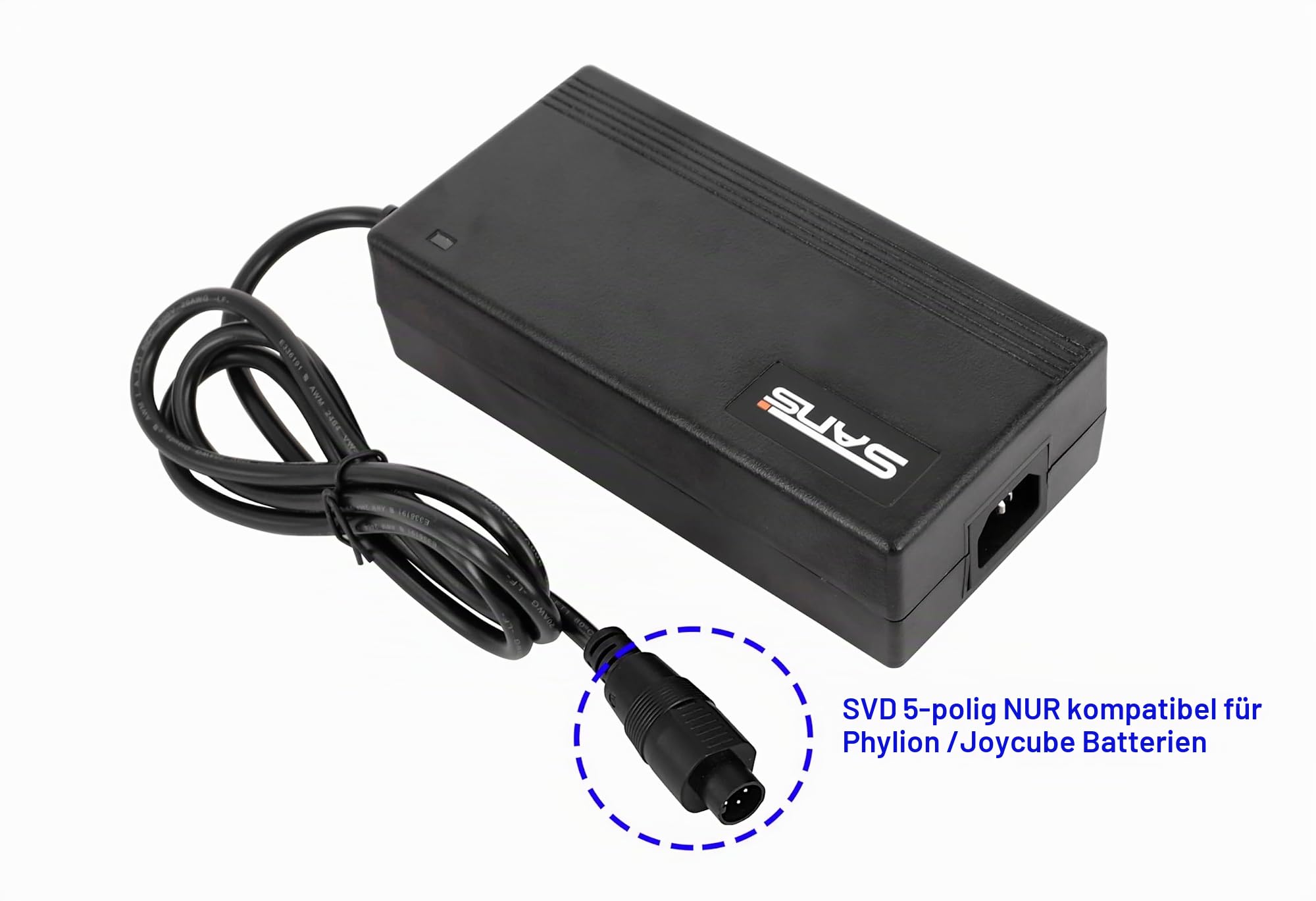 PowerSmart® 54,6V 2A Ladegerät für 48V Akku für Fischer Proline MTB M 1608, Proline Trekking ETH 1606