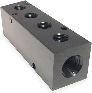 M30-375-4 Manifold,1/2 In Inlet,4 Outlets,Alum