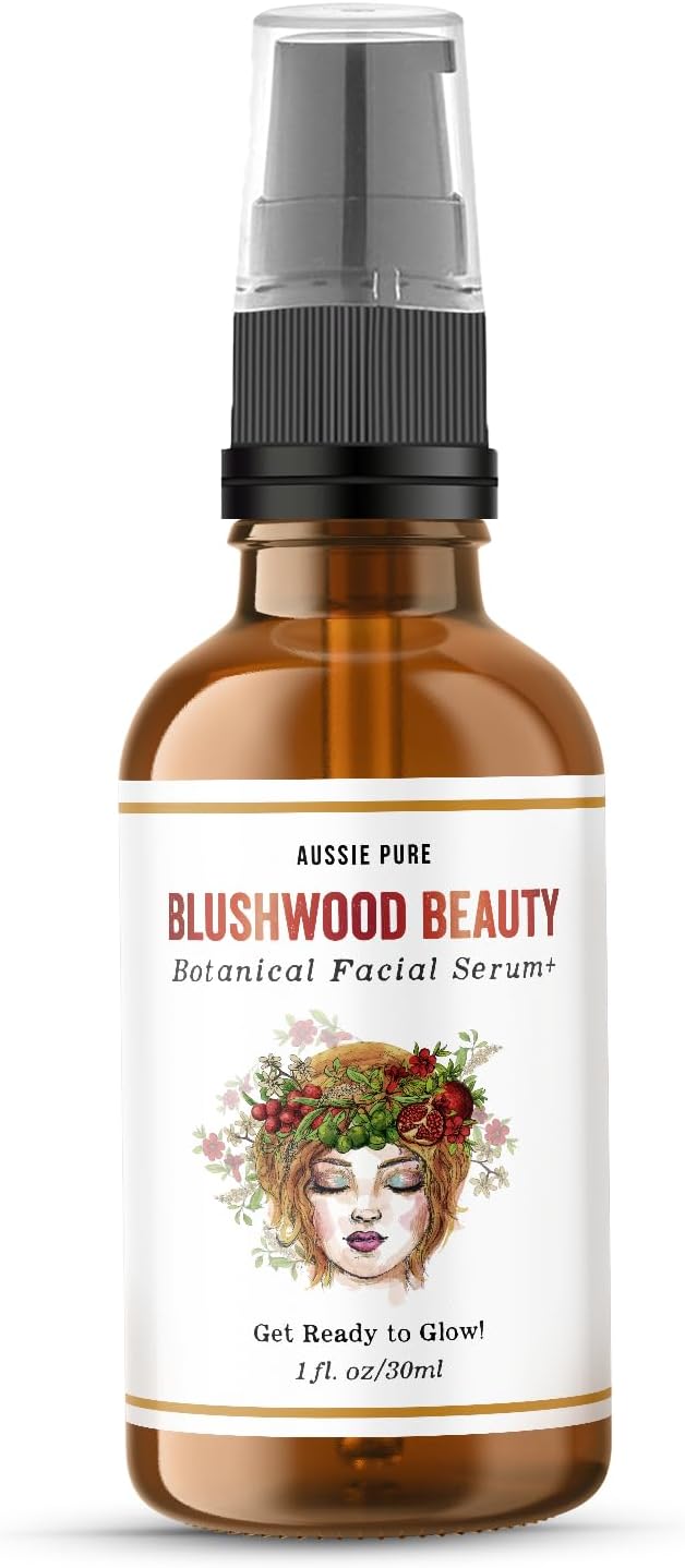 Aussie Pure Blushwood Beauty Botanical Facial Serum+ - 3-in-1 Everyday Cell S...