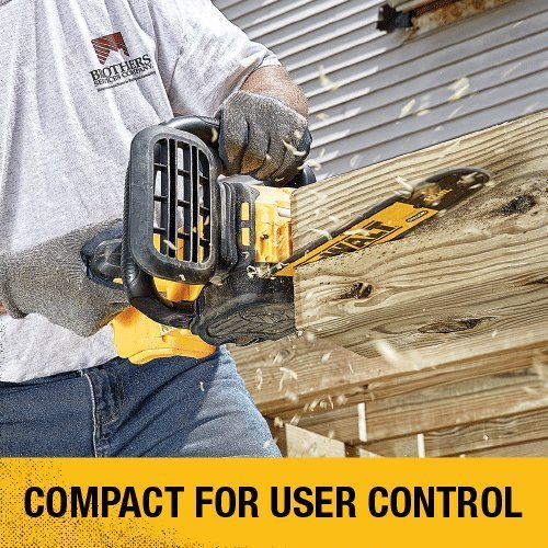 DEWALT DCCS620BR 20V MAX XR Compact 12 in. Cordless Chainsaw (Tool Only, No Battery or Charger) (Renewed)