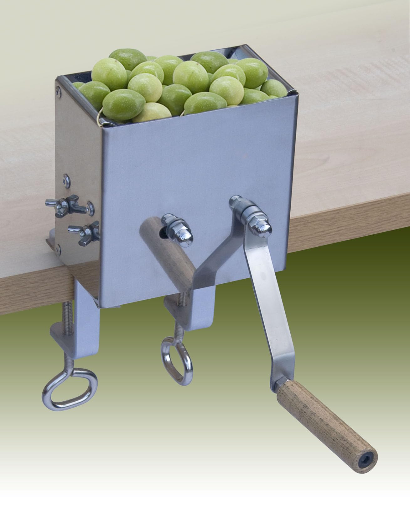 Rajador de aceitunas torno