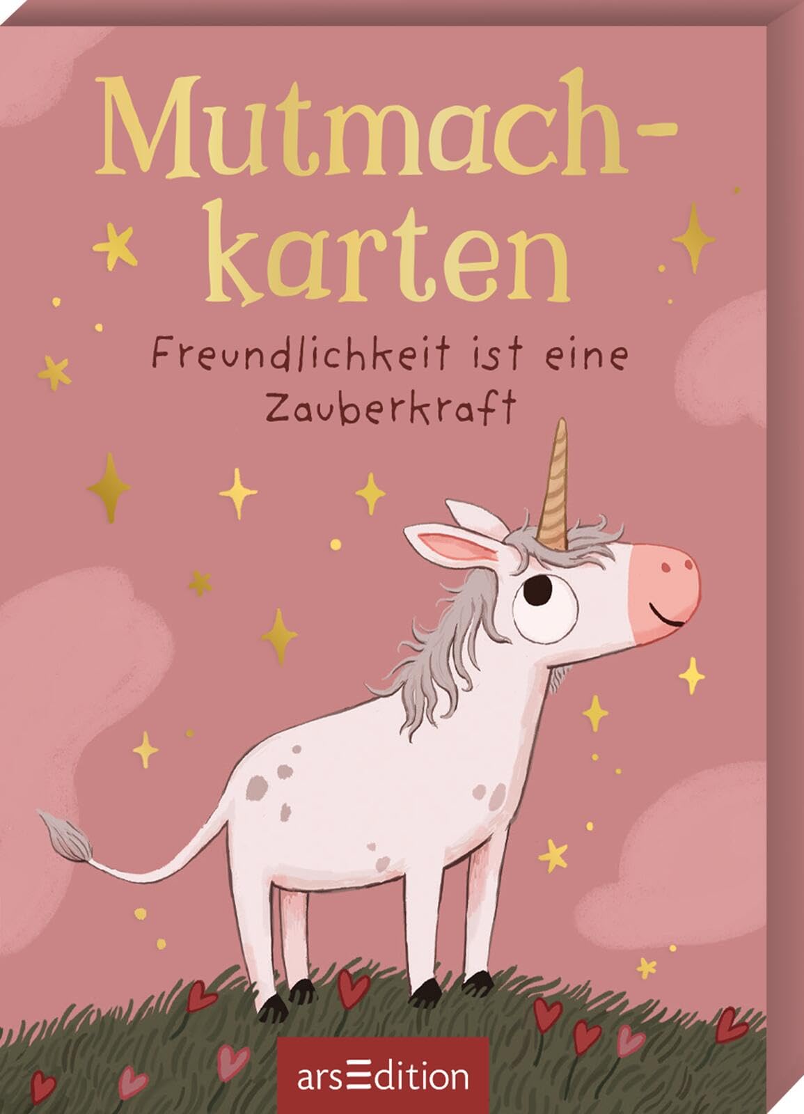Arsedition Gmbh Ein Einhorn Namens Oktober – Mutmachkarten: Freundlichkeit Ist Eine Zauberkraft | 50 Affirmationskarten Für Kinder Ab 3 Jahren | Positive Glaubenssätze Für Mehr Mut Und Freundlichkeit Im Alltag