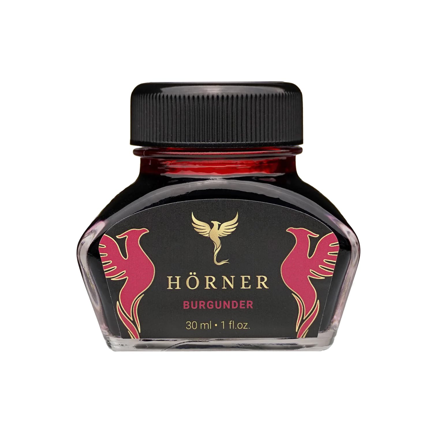 Horner Burgundy Fountain Pen Ink Bottle | 30ml