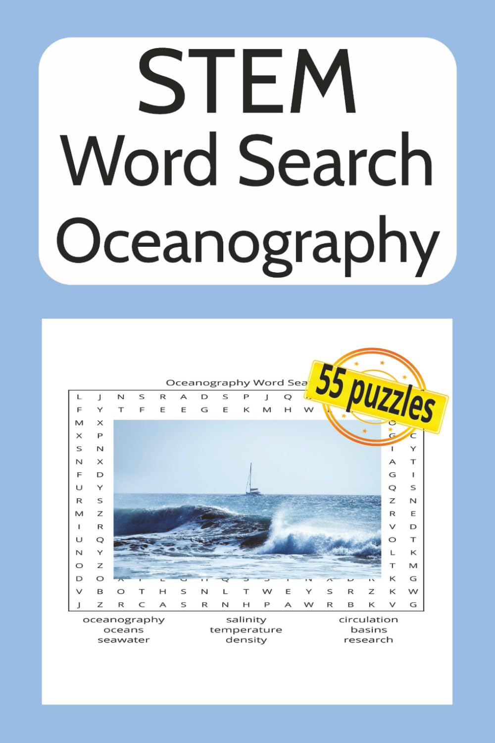 STEM Word Search Oceanography