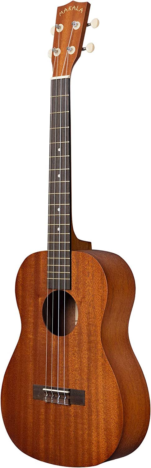 Kala - MK-B - Ukulele Baritono Bambini Adulti e Principianti, Ukulele Scuola Media in Mogano per Musicisti Esperti e Nuovi con Custodia Inclusa, Strumenti Musicali Bambini a Corda, Satinato