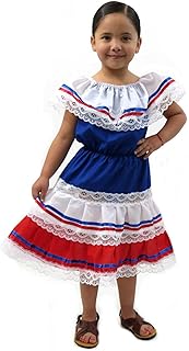 Ethnic Puerto Rican Boricua, Dominican, Costa Rican Colored Girls Dress - Buy now