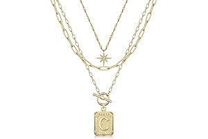 Layered Initial Necklaces: Elevate Your Style with Personalized Gold Chains