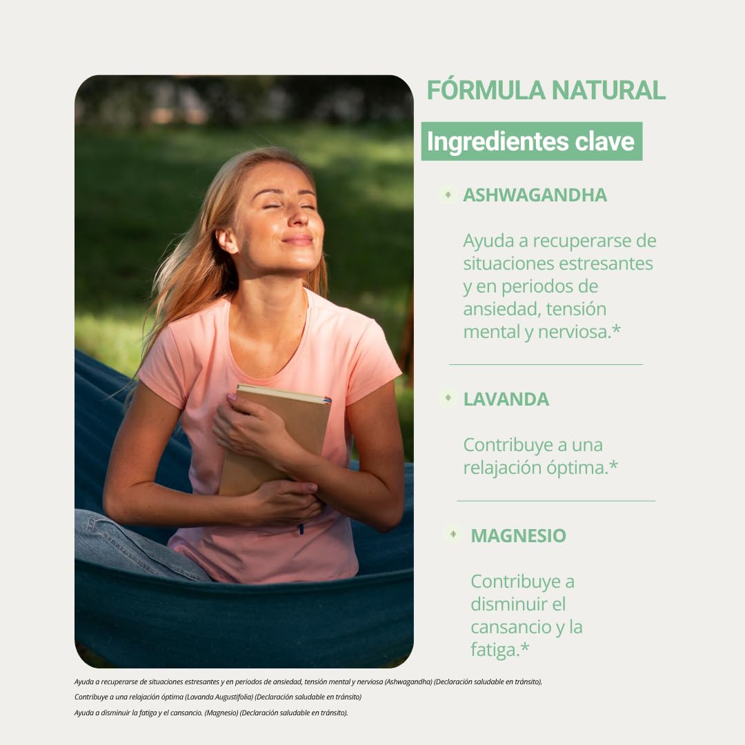 Ansiomed Relax 45 Comprimidos - Pack de 2 Unidades - Ayuda a la Relajación Diaria en Periodos de Estrés - con Lavanda, Ashwagandha, Magnesio y Vitamina B6