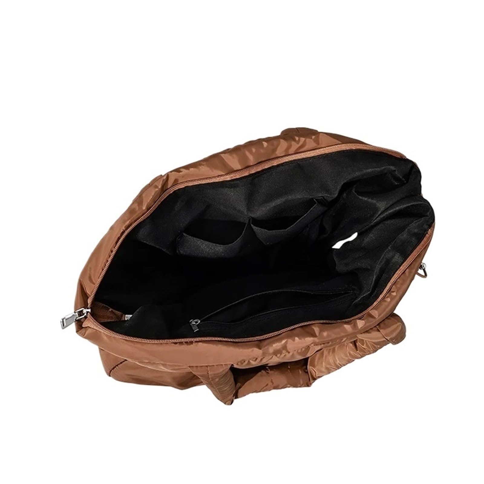 Puffer Tote Bag Bolso acolchado suave con cordón, bolsos de hombro acolchados de diseñador for mujer, bolso de mano de algodón con plumón de nailon, bolsos simples for mujer Down Acolchado Bolso(Pink)