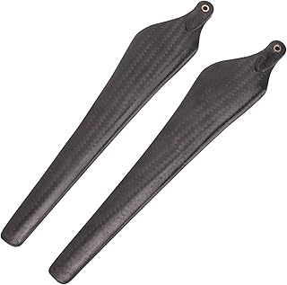 RC Folding Propellers, Extremely Thin High Accuracy Sturdy Durable High Efficiency Operation Drone Propeller High Torsional Rigidity for Multi Axes Drone