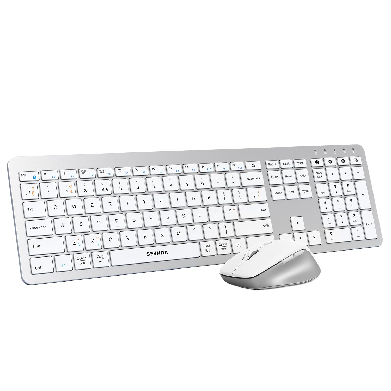 seenda Wireless Bluetooth Keyboard and Mouse Set