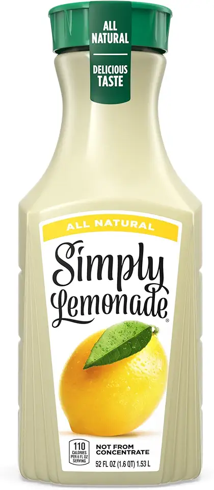 Simply Lemonade All Natural, 52 Fl Oz Bottle