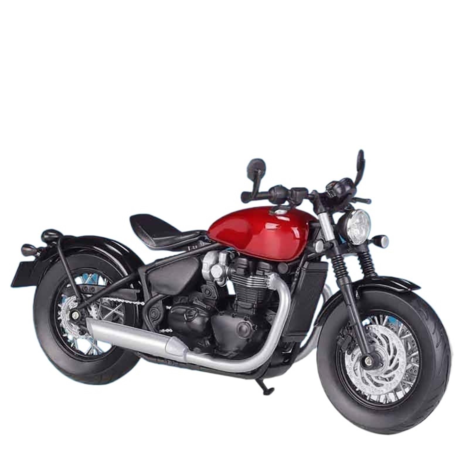 POEWRI for Triumph Bonneville Bobber Mock-up Alloy Motorcycle Model 1:12