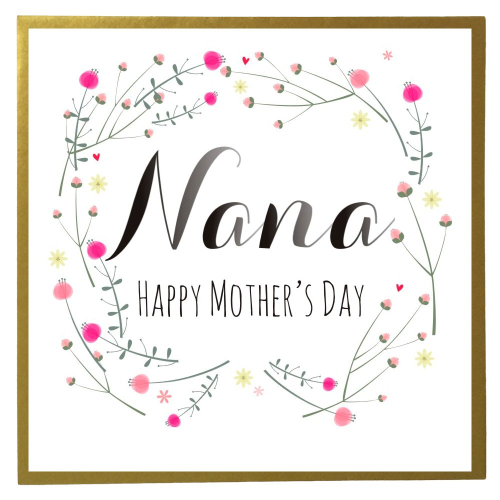 Claire Giles Quill "for Nana" Mother's Day Card