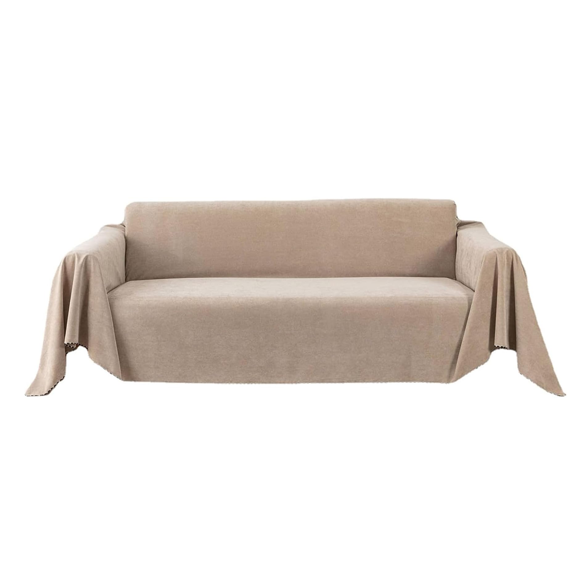 Xhdzsw Khaki Throw For Sofa, Large Throw For Sofa, Couch Sofa Covers Pet Protectors, Versatile Throws For Sofas Settees Couch Sofa Bed And Armchair (,180X300cm)