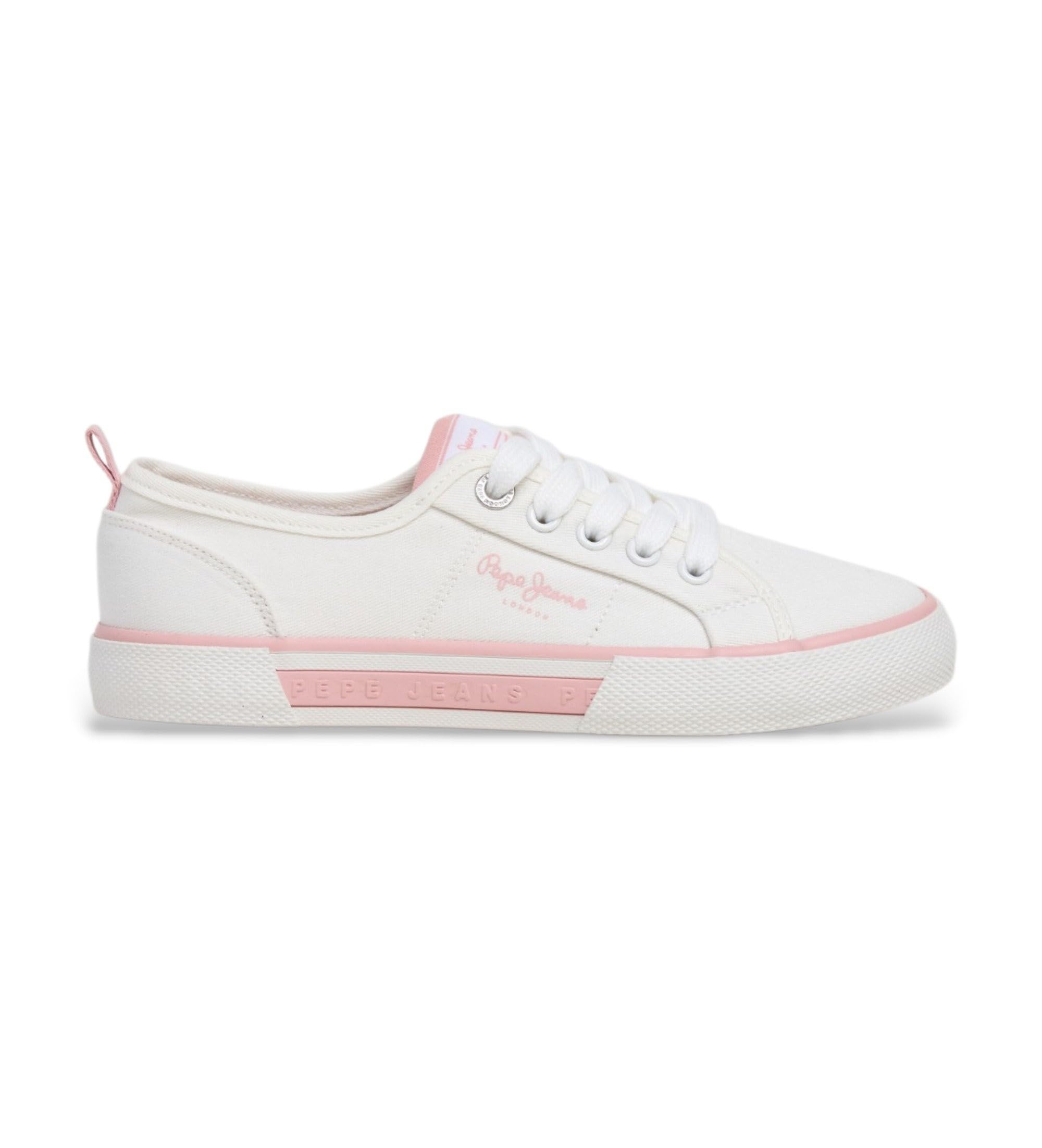Pepe Jeans Brady Club G Sneak, White (Off White), 6 UK