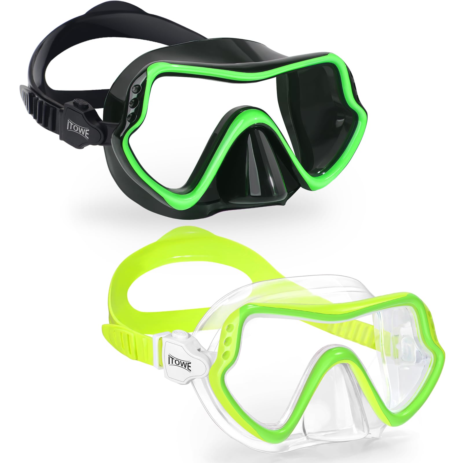 Occhialini da nuoto per bambini con copertura per il naso per ragazzi 8-15 anti-appannamento HD Vision occhiali da piscina occhialini da nuoto