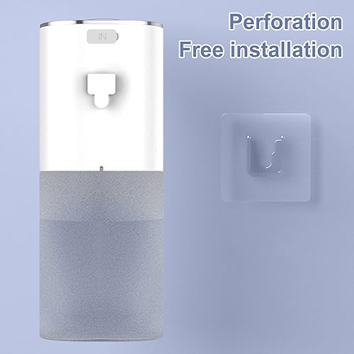 Miniatura 6 de ZTGD Dispensador automático de jabón líquido, dispensador de jabón de 13.5 oz13.5 fl oz, dispensador de jabón con sensor infrarrojo, dispensador