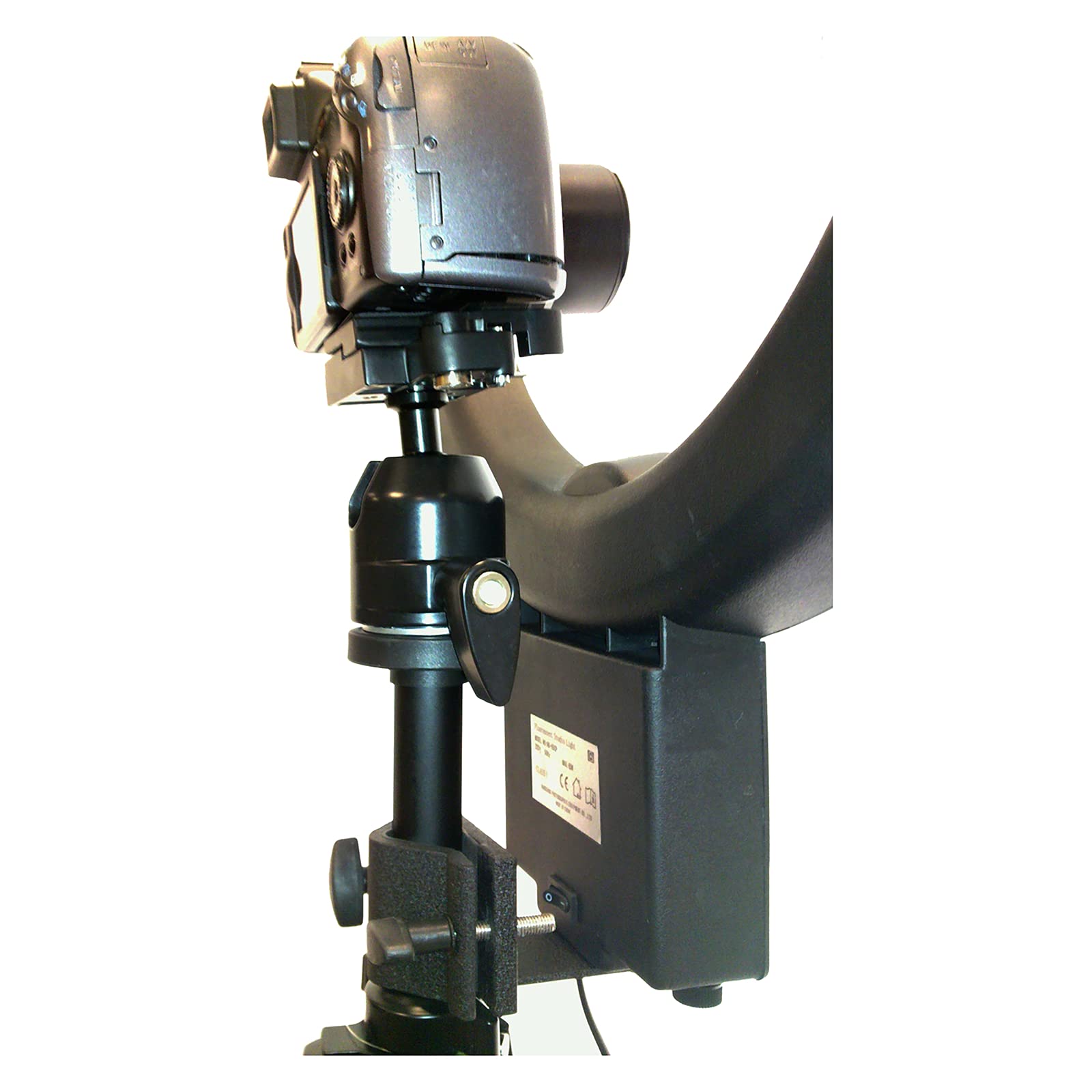 Cablematic - Anello luminoso 48 cm con collo di supporto