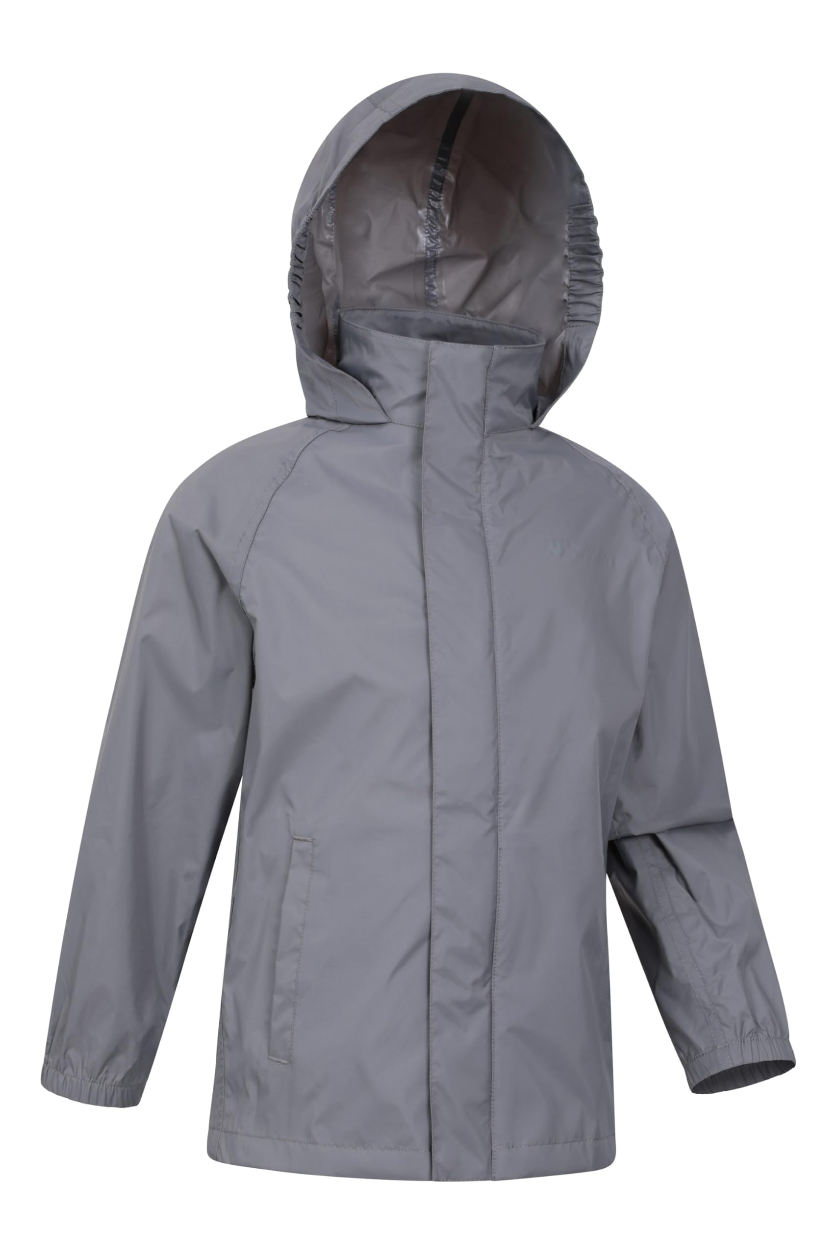 Mountain Warehouse Pakka Veste imperméable pour Enfant - Manteau de Pluie Pliable, Coupe-Vent, léger, Respirant, Fille et garçon - Printemps été