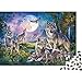 Mini puzzle da 1000 pezzi per adulti Famiglia di lupi Puzzle da 1000 pezzi Giochi educativi per adulti e bambini38x26cm