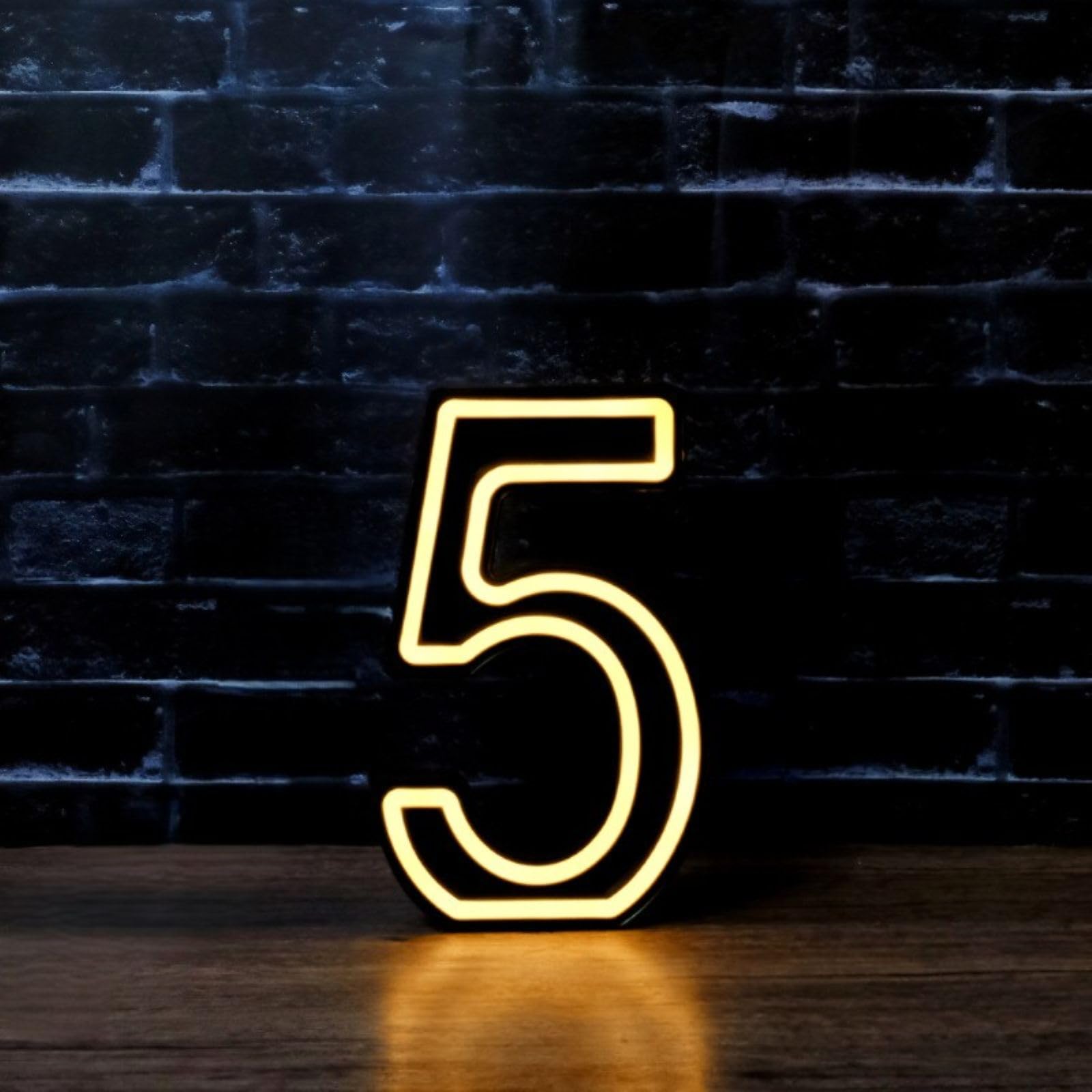 Jemnpela LED Marquee Letter Number Sign Lights Glitter Light Up Alphabet Figure Night Light for Birthday Party Wedding Home Bar Holiday Wall Decoration